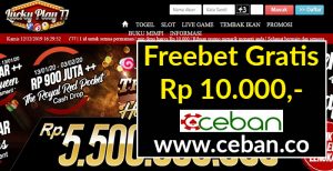 LuckyPlay77 – Freebet Gratis Tanpa Deposit Rp 10.000