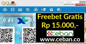 QQMegaWin77 – Freebet Gratis Tanpa Deposit Rp 15.000